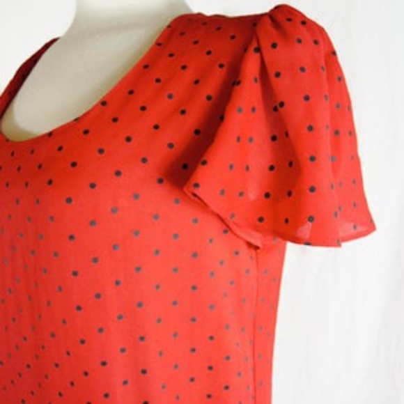 Vintage JODY California Day Dress Polka Dot - Picture 2 of 5